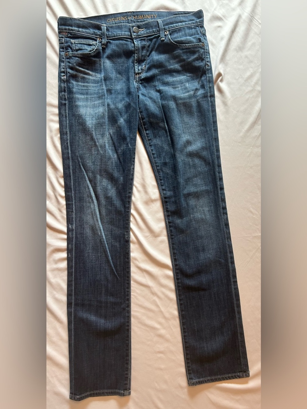 Citizens of Humanity Ava Low Rise Straight Leg Jeans Sz 28